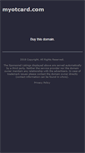 Mobile Screenshot of myotcard.com